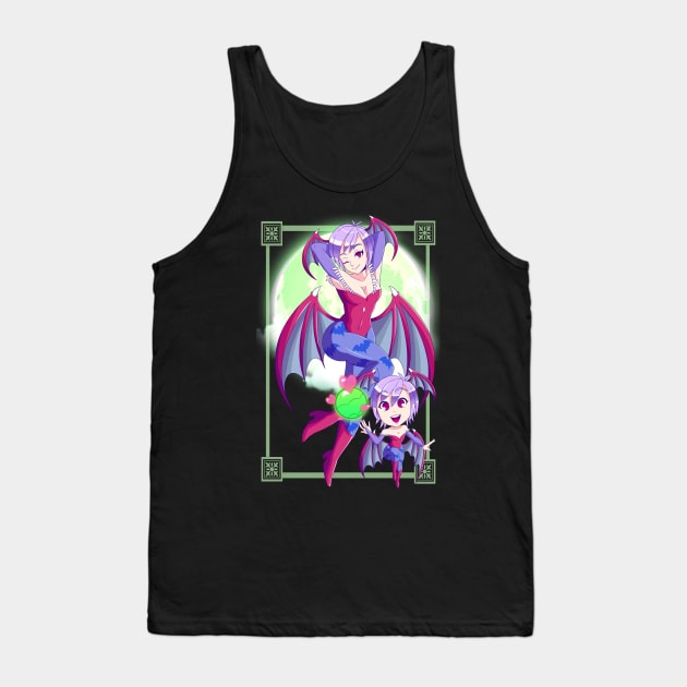 Lilith & Chibi Lilith Tank Top by SenpaiLove